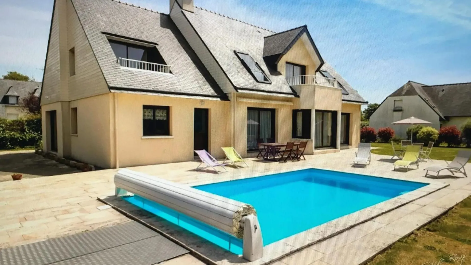 Villa Spacieuse A Concarneau Avec Piscine Privee